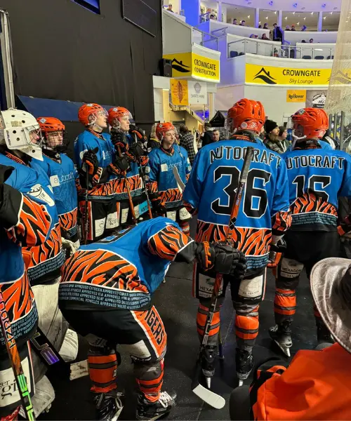 Autocraft awards and community: Sponsorship of the Telford Tigers (photo 3)