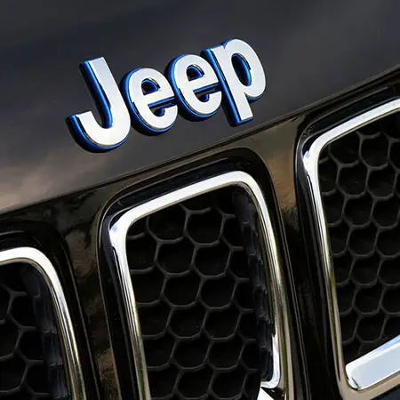 Jeep approved repairer logo