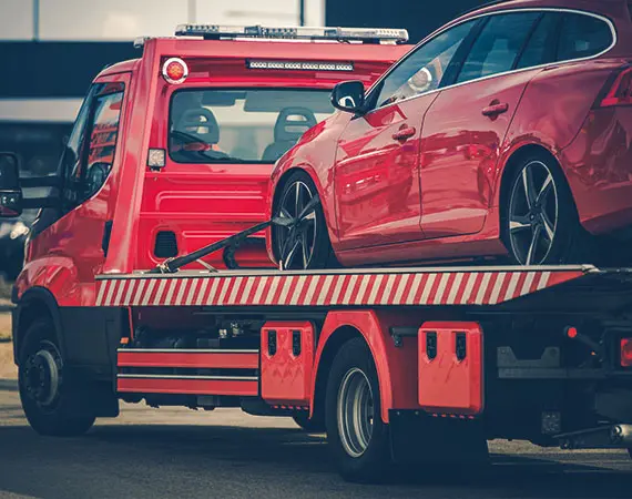 Accident repair stage: Vehicle Recovery