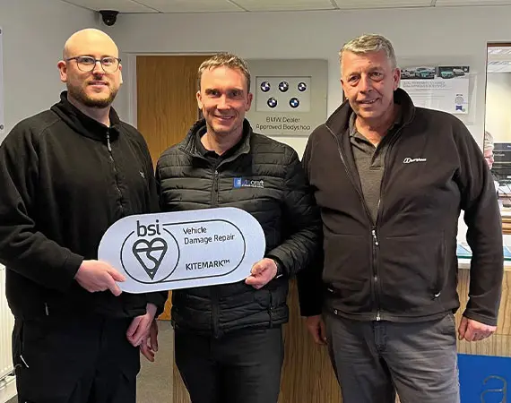 Autocraft Telford: BSI Kitemark Accredited