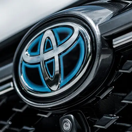 Toyota approved repairer logo